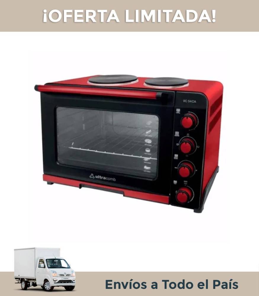 Anafe Eléctrico Ultracomb 8800 Dos Hornallas 1500w + 750 W